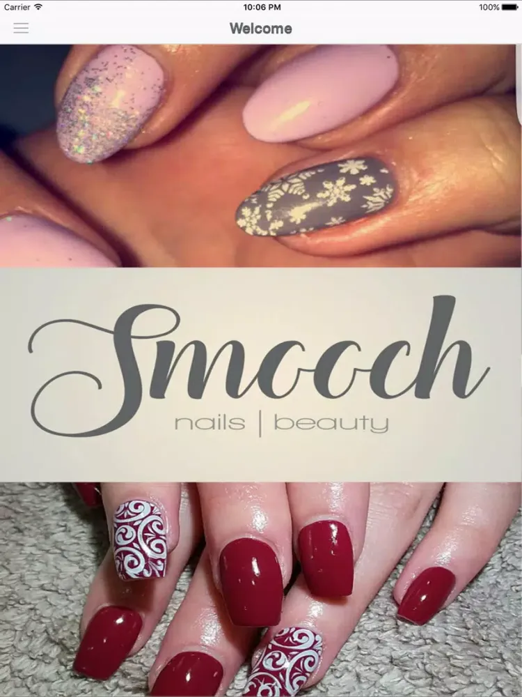 Capturas de tela do Smooch Nails and Beauty iPad 