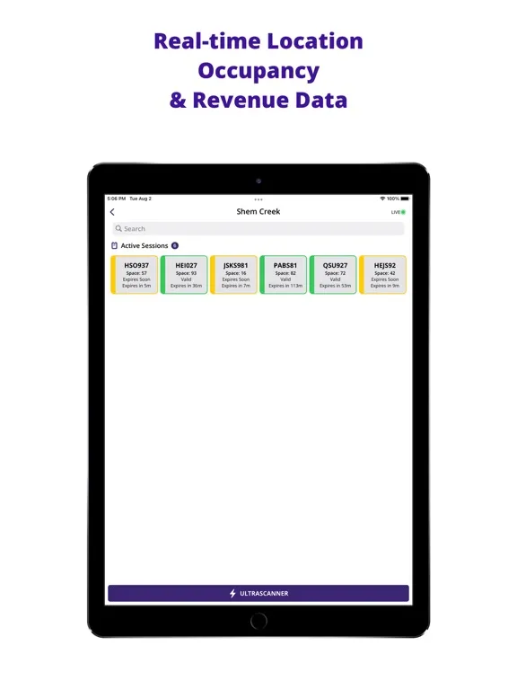 Tangkapan skrin Admin by Exige iPad 