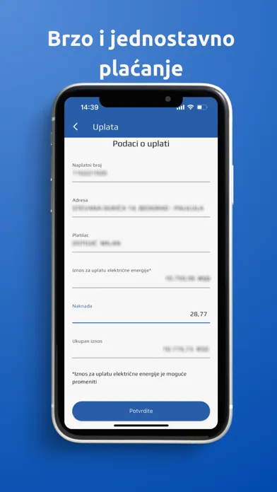 EPS Uvid u račun Screenshots