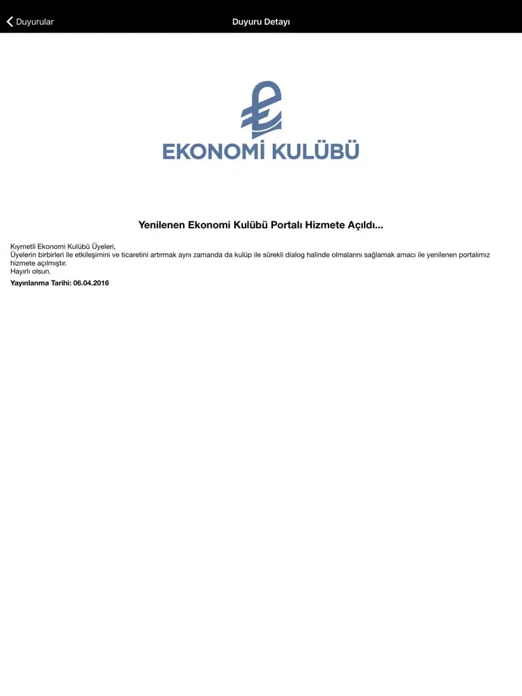 Capturas de pantalla de Ekonomi Kulübü iPad 