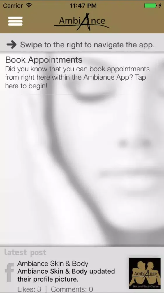 Ambiance Skin & Body Centre স্ক্রিনশট