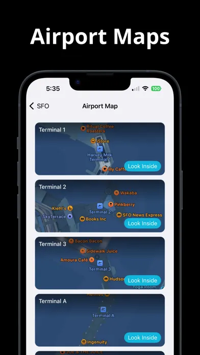 JetHub - Airport Maps, Flights Screenshots