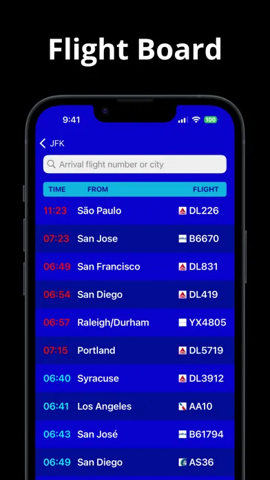 JetHub - Airport Maps, Flights Screenshots