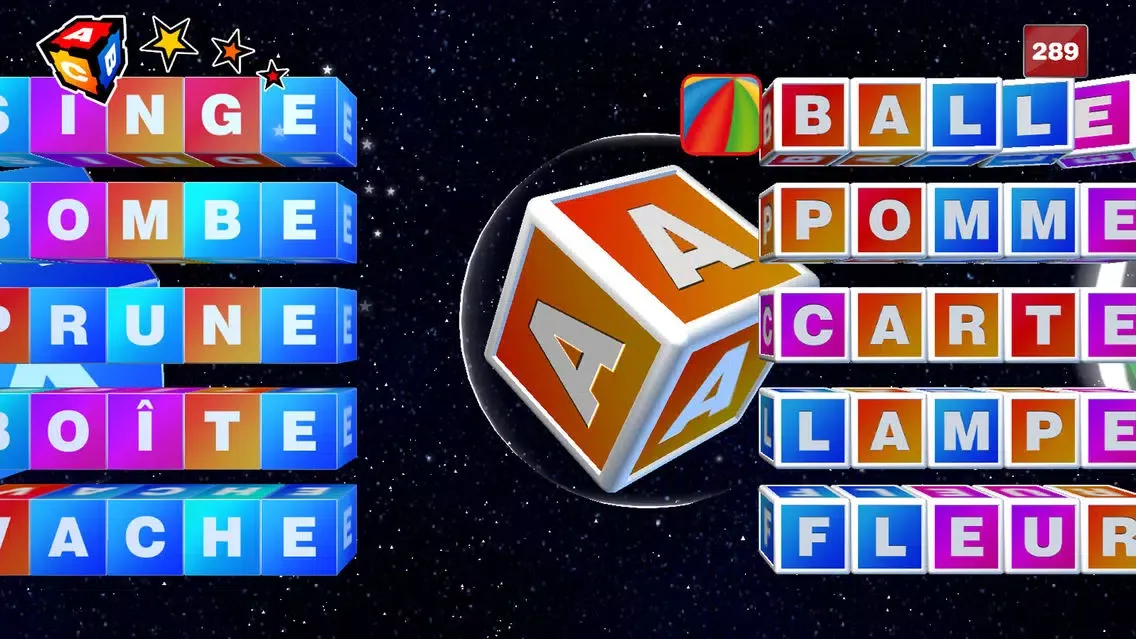 Tangkapan layar Magic Letters (French)