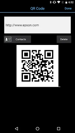 Epson iLabel Screenshots