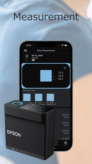Epson Spectrometer Screenshots
