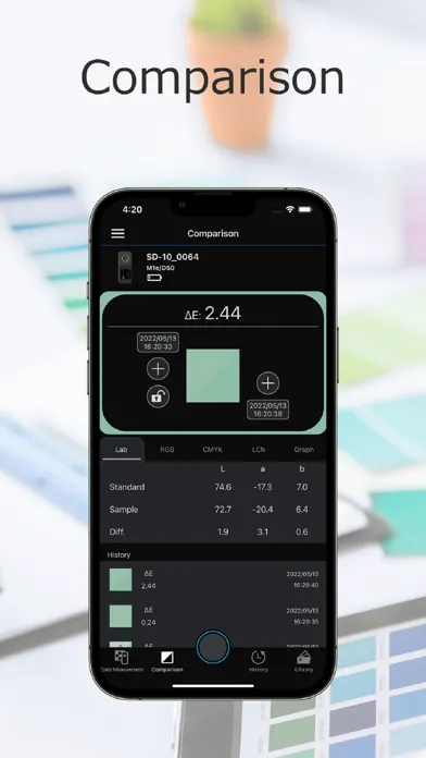 Epson Spectrometer Screenshots