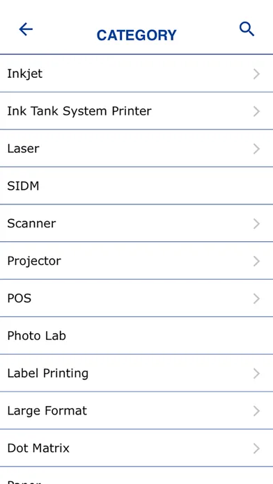 Tangkapan layar Epson Indonesia Apps