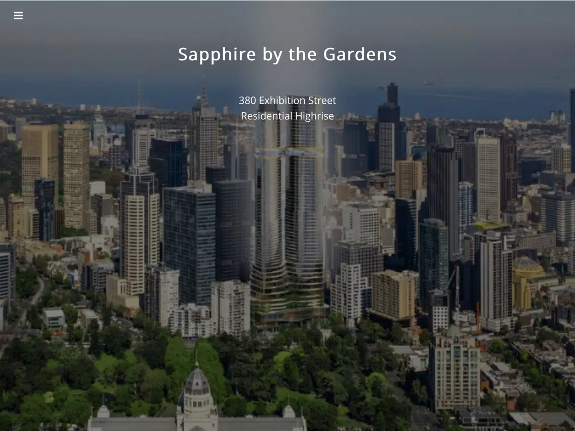 Captures d'écran de Sapphire by the Gardens iPad 