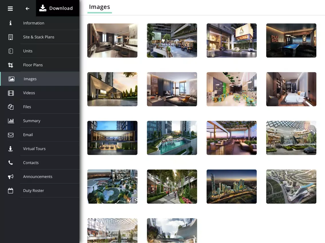 TA Global Projects iPad  Screenshots