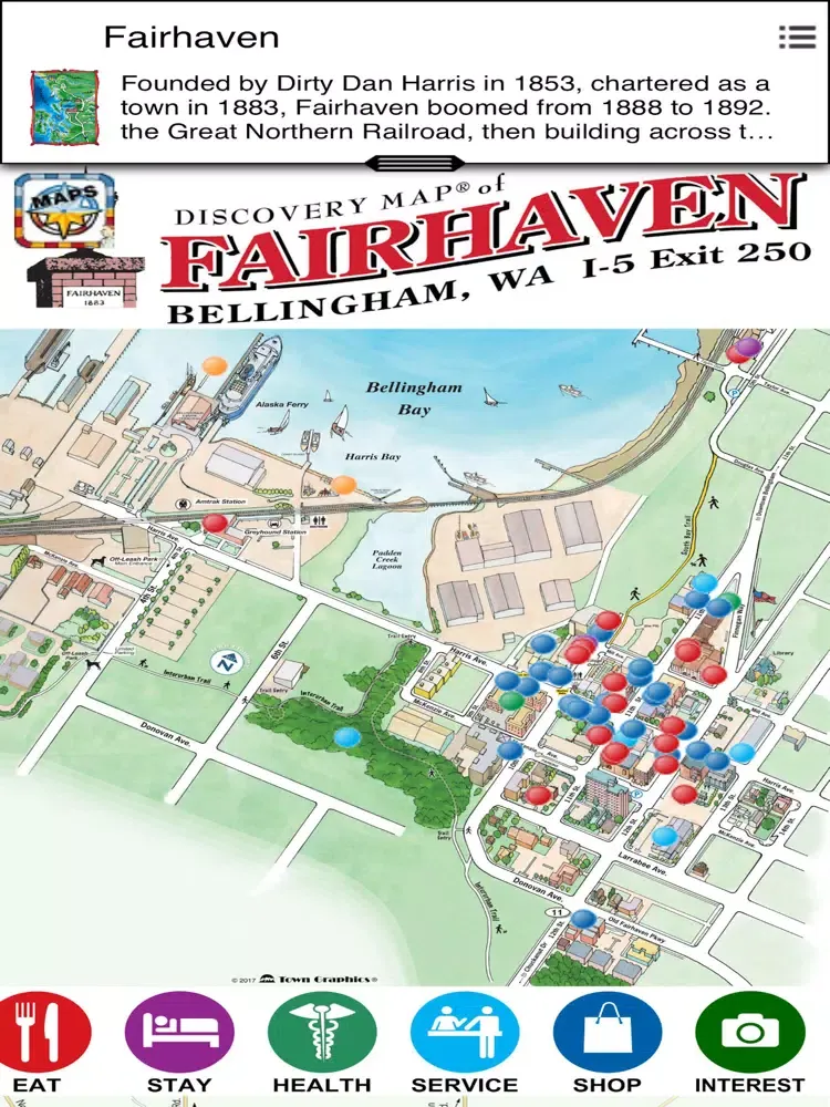 Capturas de pantalla de Fairhaven – TownGraphics iPad 
