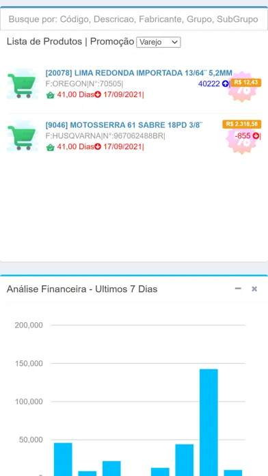Ảnh chụp màn hình của Einstein Sales