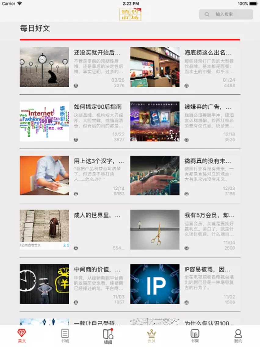 杂志《销售与市场·渠道版》 iPad  स्क्रीनशॉट