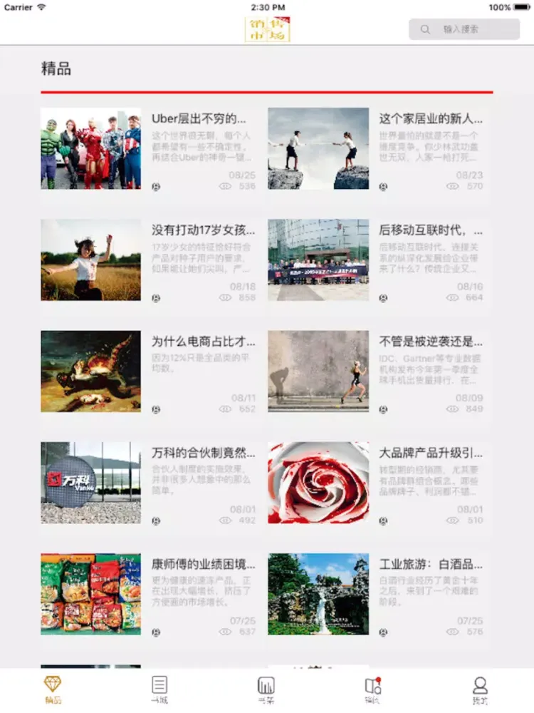 Ảnh chụp màn hình của 销售与市场·渠道版（图文版） iPad 