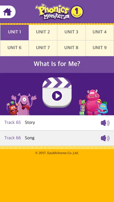 Capturas de tela do Phonics Monster 2nd