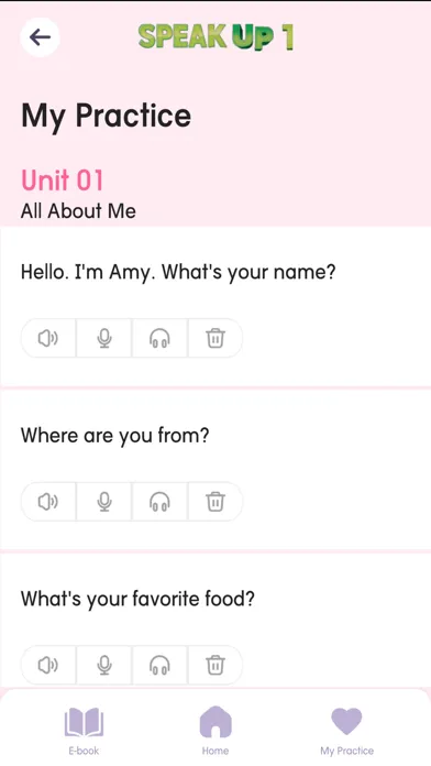 Screenshot di SpeakUP