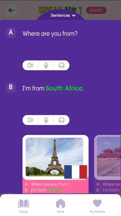 Screenshot di SpeakUP