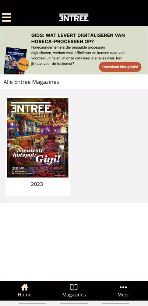 تصاویر Entree magazine