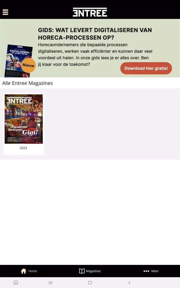 تصاویر Entree magazine
