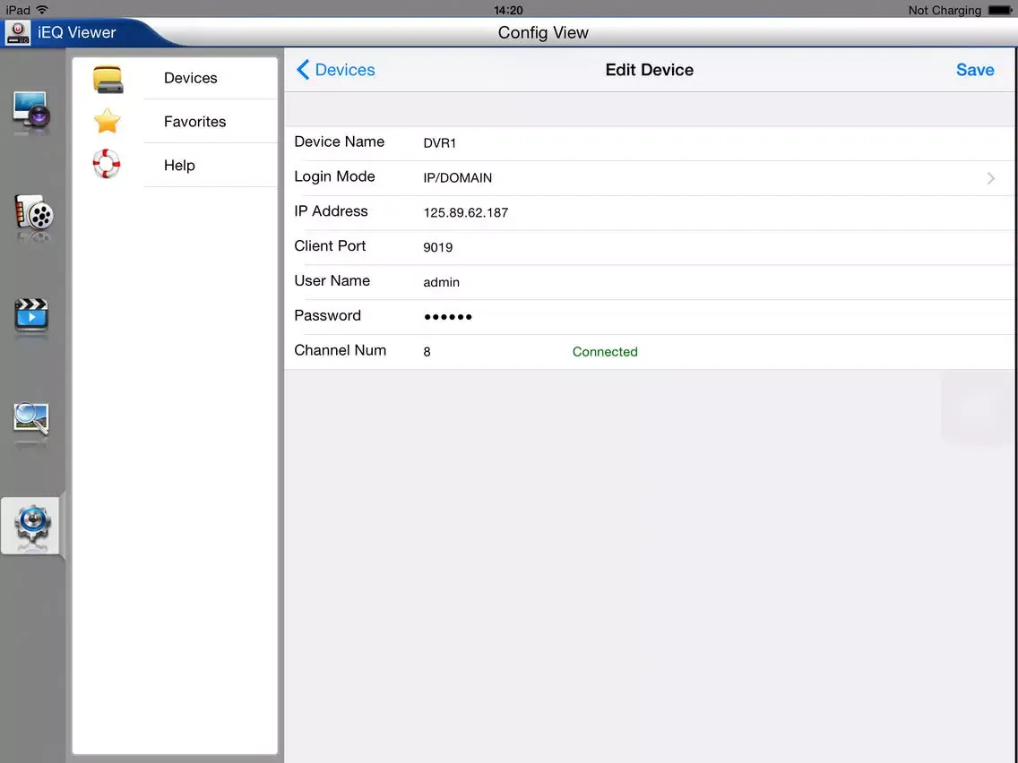 Скриншоты iEQ Viewer iPad 