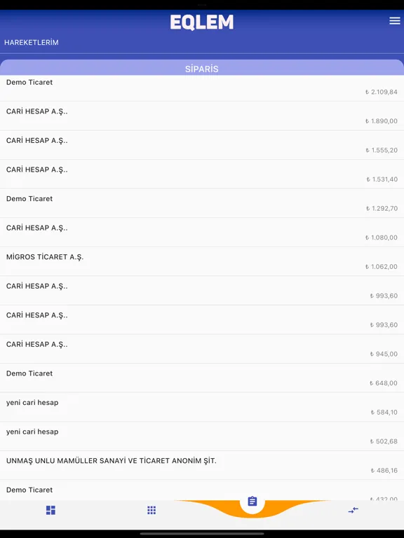 EQLEM iPad  스크린샷