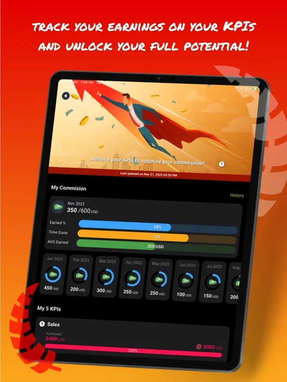 Ảnh chụp màn hình của Champs! iPad 