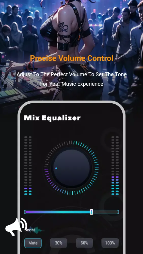 Ảnh chụp màn hình của Mix Equalizer-Equalizer&Volume