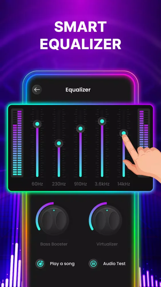 Ảnh chụp màn hình của Volume Booster - Equalizer App