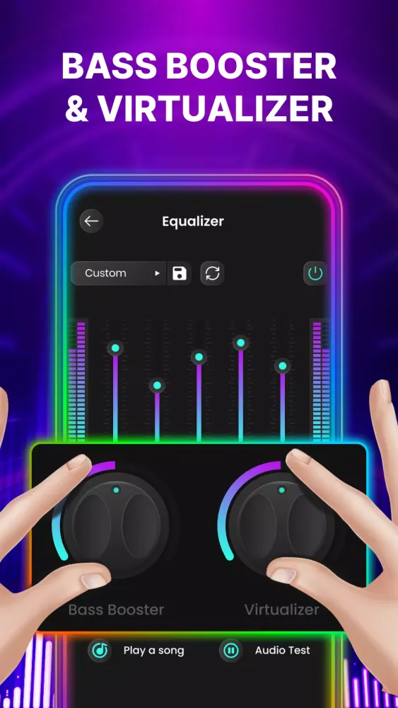 Ảnh chụp màn hình của Volume Booster - Equalizer App