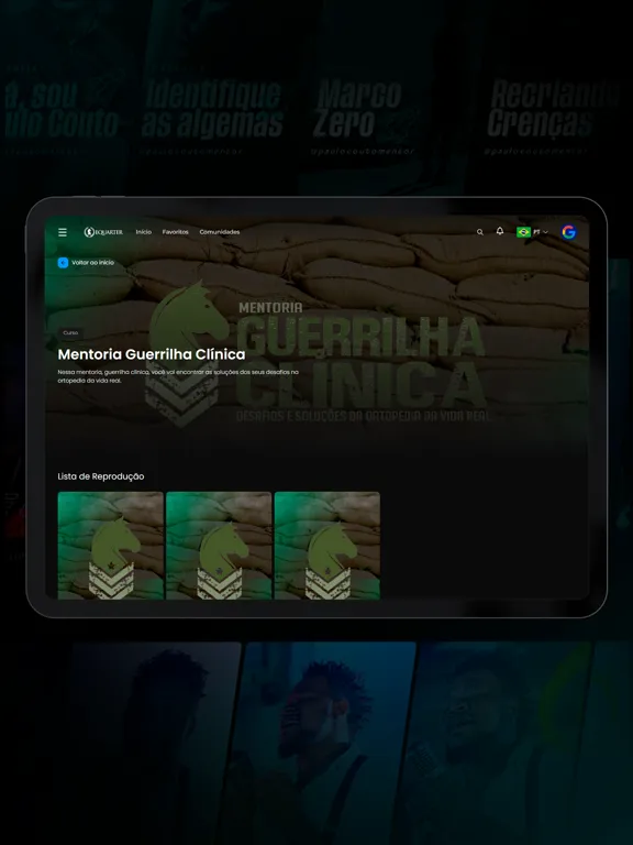 Equarter Educação Continuada iPad  স্ক্রিনশট