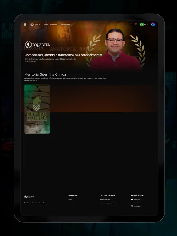 Equarter Educação Continuada iPad  স্ক্রিনশট