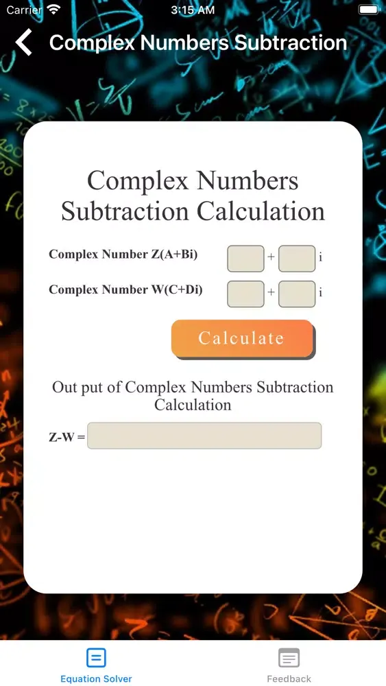 Capturas de tela do Equation Solver - Mathematics