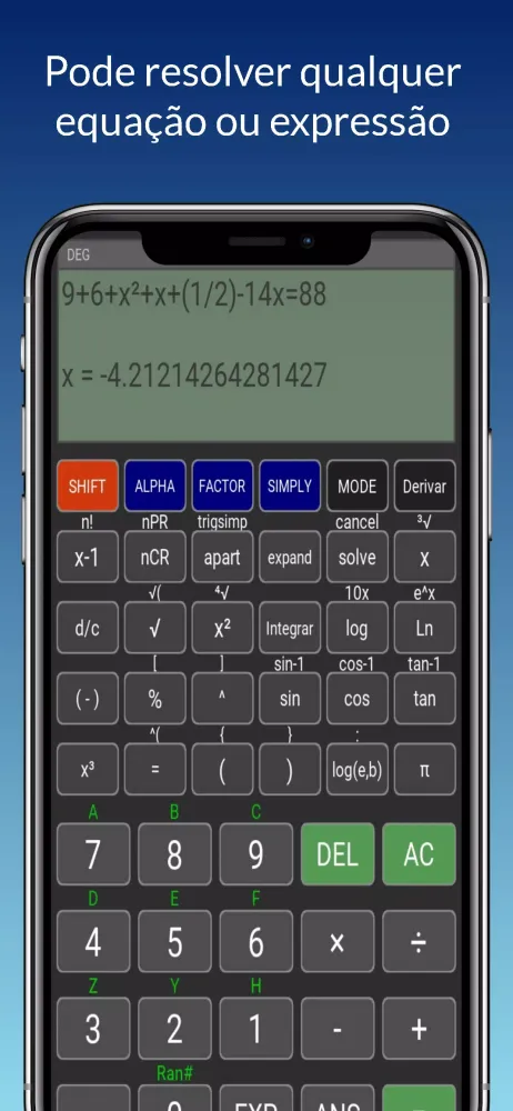 ภาพหน้าจอของ Scientific Calculator FYX-28