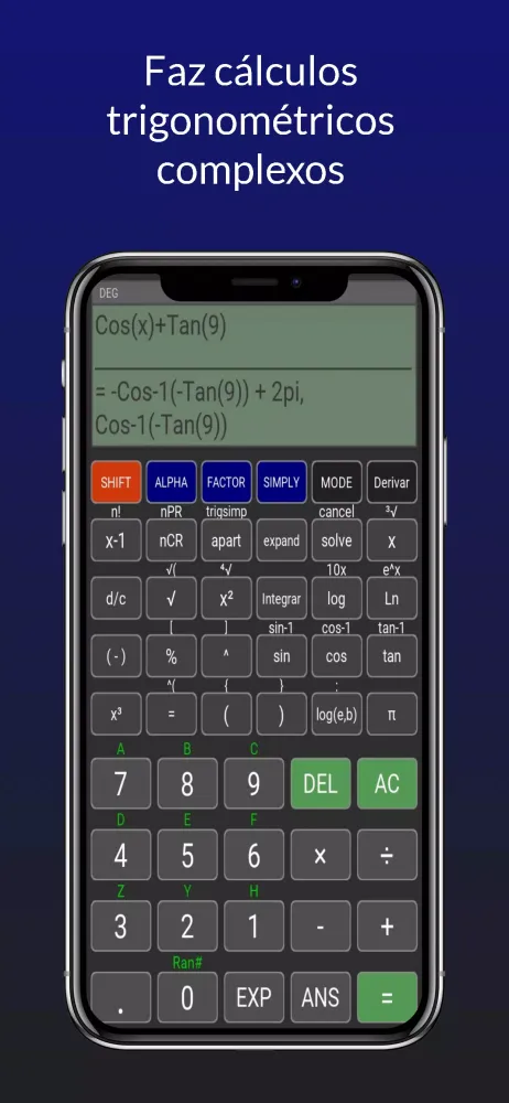 ภาพหน้าจอของ Scientific Calculator FYX-28