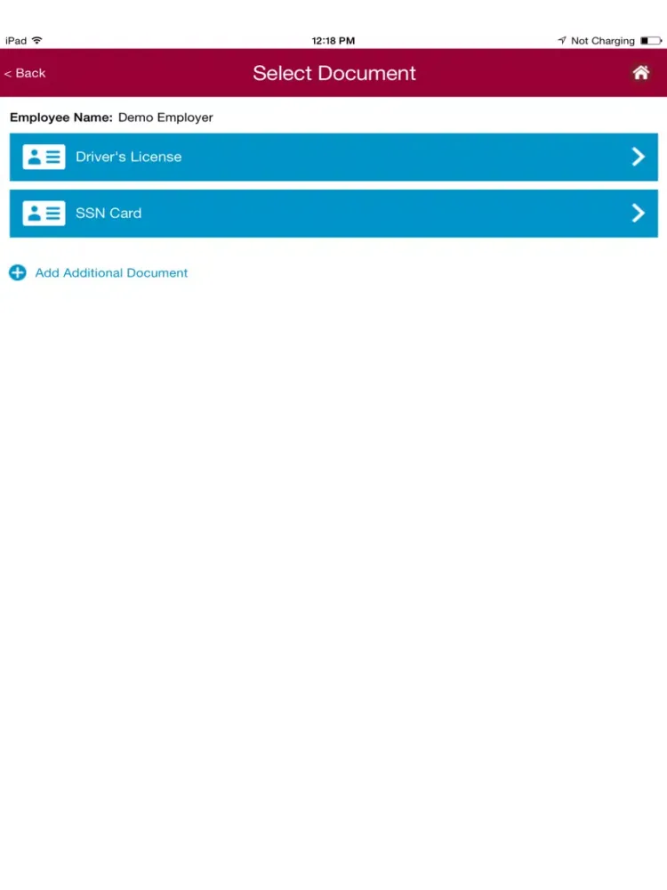Screenshot di I-9 Anywhere iPad 