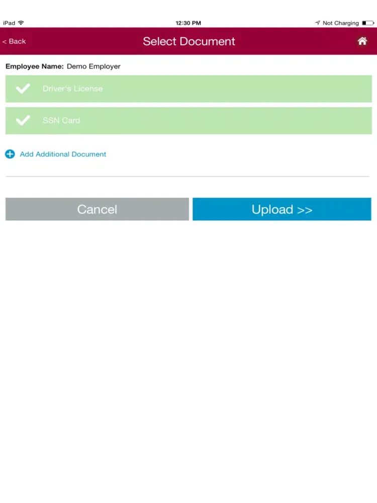 Screenshot di I-9 Anywhere iPad 