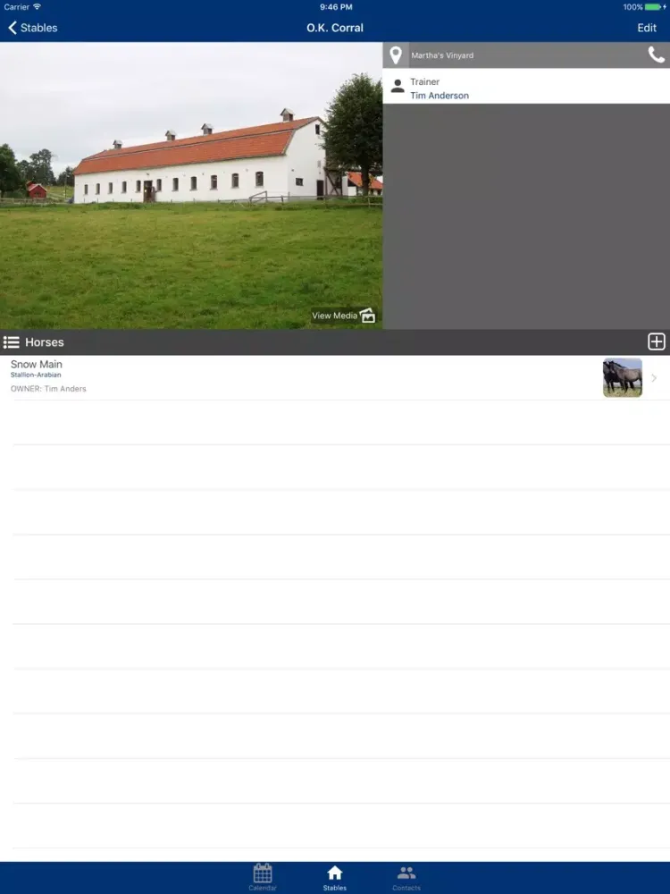 Capturas de pantalla de Equine Assistant iPad 