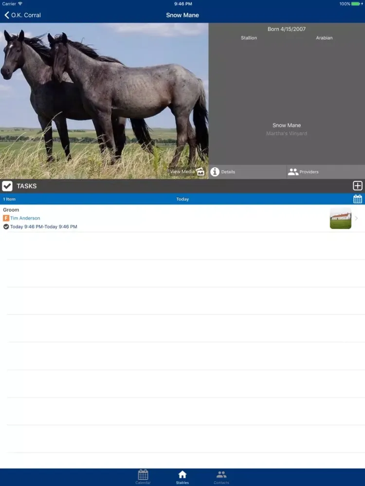 Capturas de pantalla de Equine Assistant iPad 