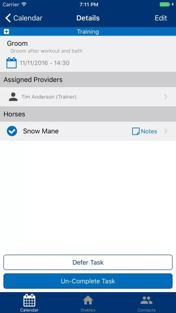 Capturas de pantalla de Equine Assistant