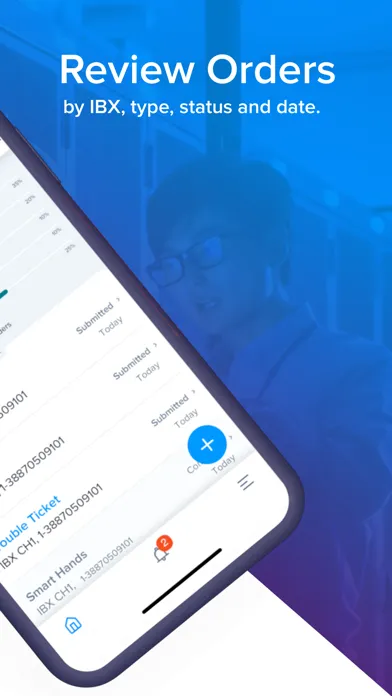 Equinix Customer Portal سکرین شاٹس