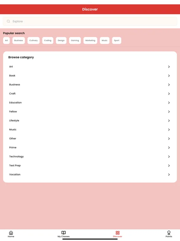 Capturas de pantalla de eCampus App iPad 