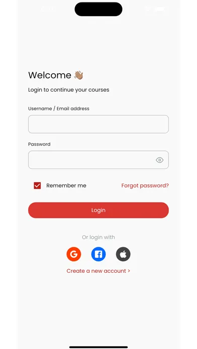 Capturas de pantalla de eCampus App