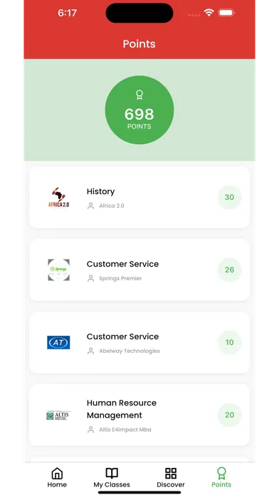Capturas de pantalla de eCampus App