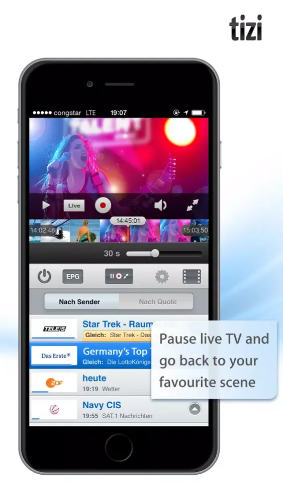 tizi.tv · Watch TV on the go Ekran Görüntüleri