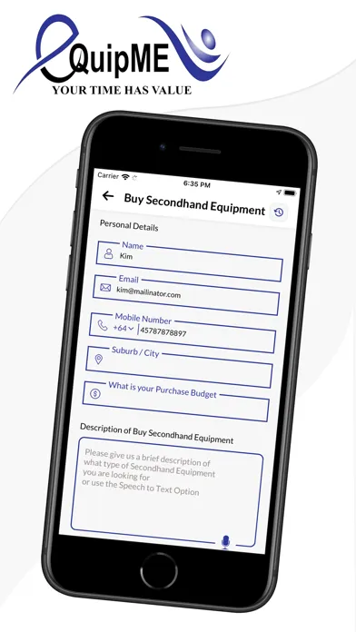 EquipME Screenshots