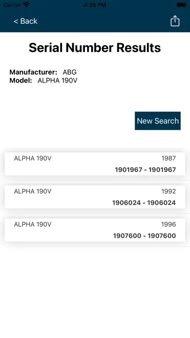 Tangkapan layar EquipmentWatch Verification