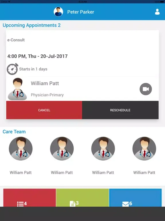 Zrzuty ekranu equipo-engage iPad 