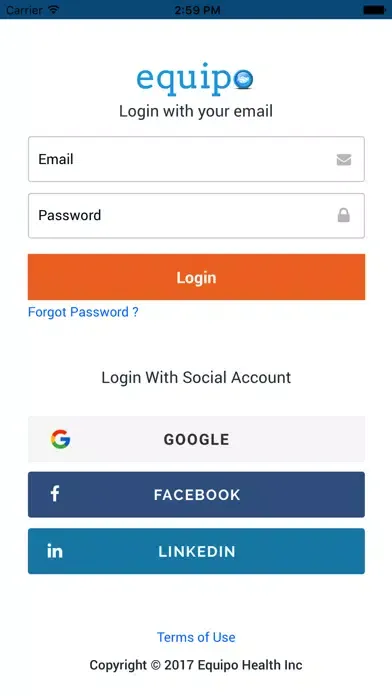 Zrzuty ekranu equipo-engage