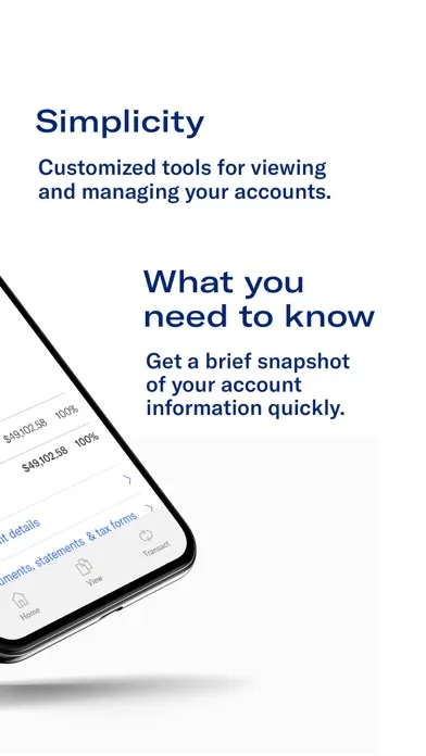 Equitable Mobile App Screenshots