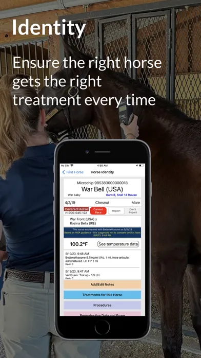 Capturas de pantalla de EquiTrace Pro